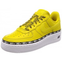 Nike yellow air force 1 07 se premium trainers on sale